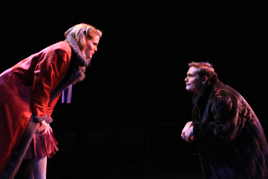 Kaitlin Williams and Mack Gordon, as Lucy & Mrs. Beaver, as photographed by Ron Reed.