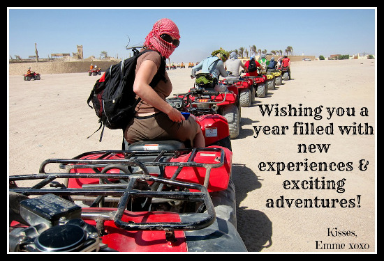 Thanks to Daniel Noll for taking this photo in the desert outside Hurghada of Audrey Scott and I.