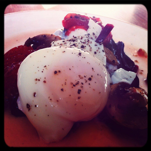 Brunch: Eggs Poached Healthy