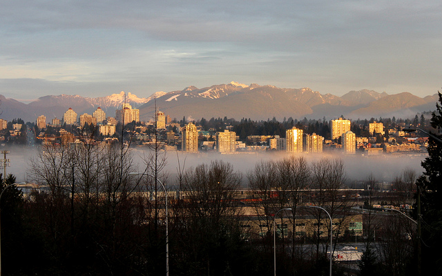 New Westminster Morning by Danna of Curious Tangles.