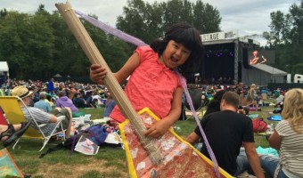 Kids activities at the Burnaby Blues and Roots Festival