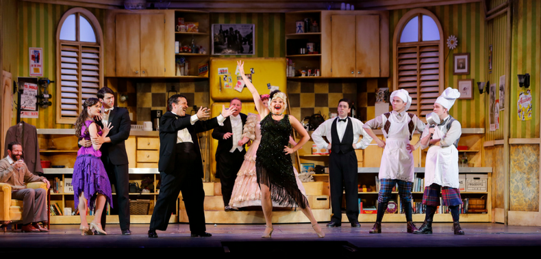 Lauren Gula in TUTS' The Drowsy Chaperone, as photographed by Tim Matheson.