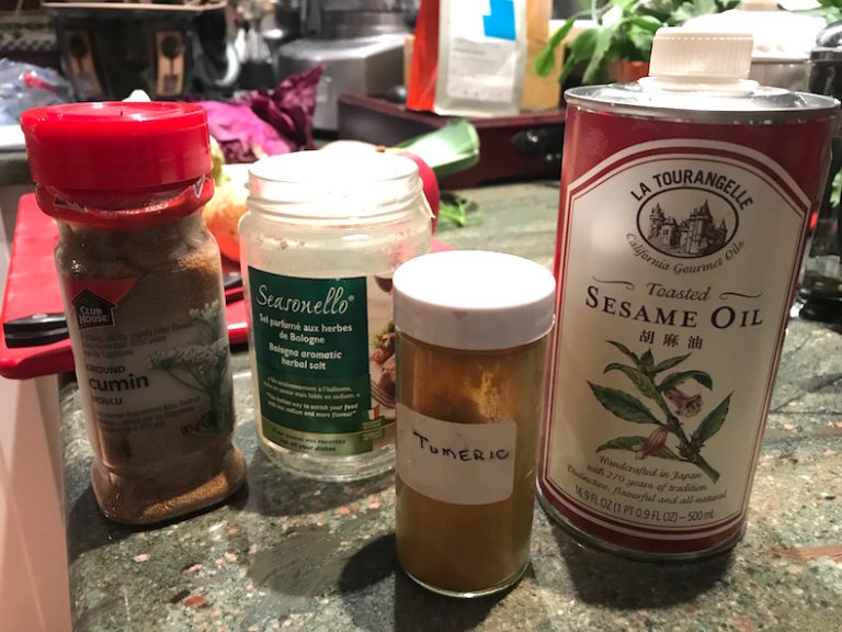 Cumin, Sesame and Turmeric Roast Vegetable Recipe Being Emme