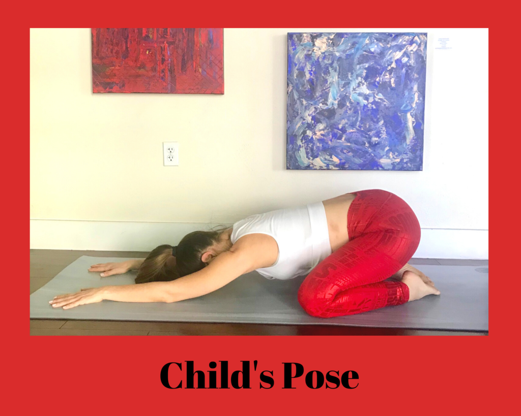 child's pose